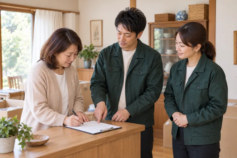 内容を見て正式依頼のイメージ
