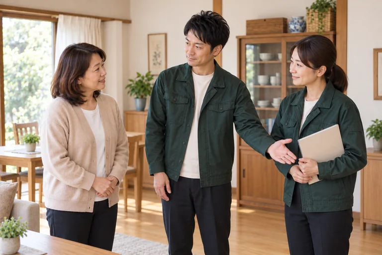 整理・お引き渡しのイメージ